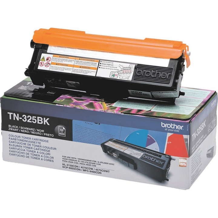 Оригинален тонер Brother Black TN325BK за HL-4140|4150|4570|DCP-9270|9055|MFC-9970|9460 4K, "TN325BK"