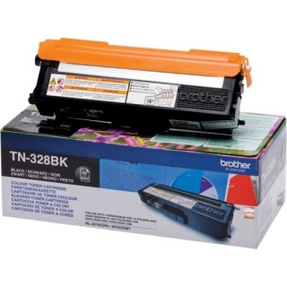 Eredeti Brother Fekete Toner TN328BK HL-4570|MFC-9970|9270 6K, "TN328BK"