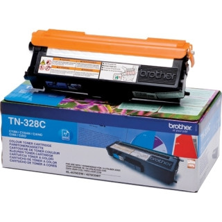 Eredeti Brother Cyan Toner TN328C HL-4570|MFC-9970|9270 6K, "TN328C"