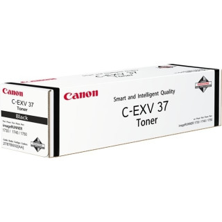 Toner Original Canon Black, EXV37, pentru IR 1730I|IR 1740I|IR 1750I, 15.1K,NOPP, "CF2787B002AA"