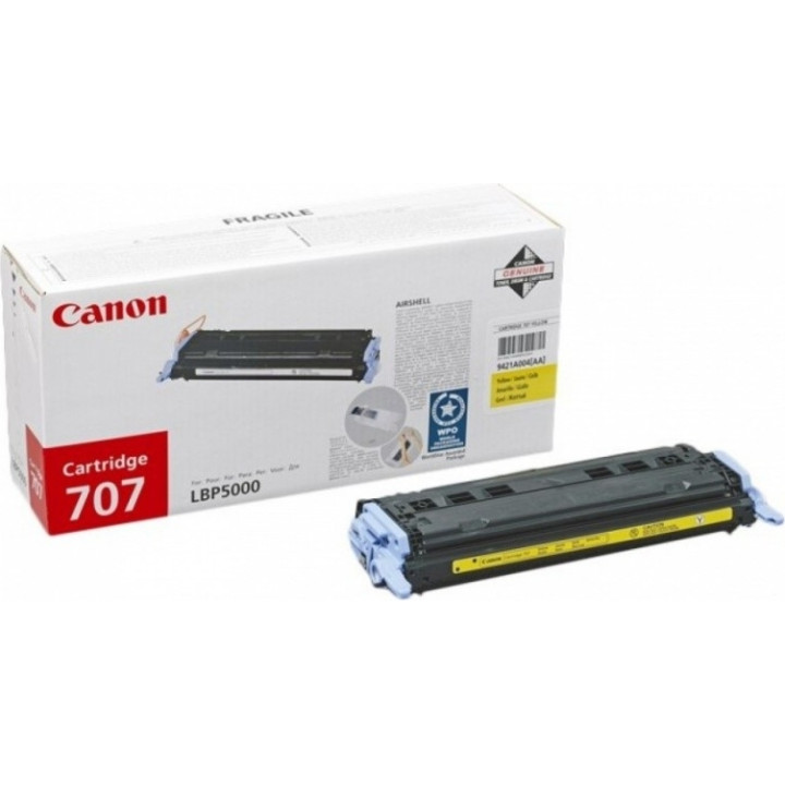 Оригинален тонер Canon Жълт CRG-707Y за LBP 5000|LBP 5100 2K "CR9421A004AA"
