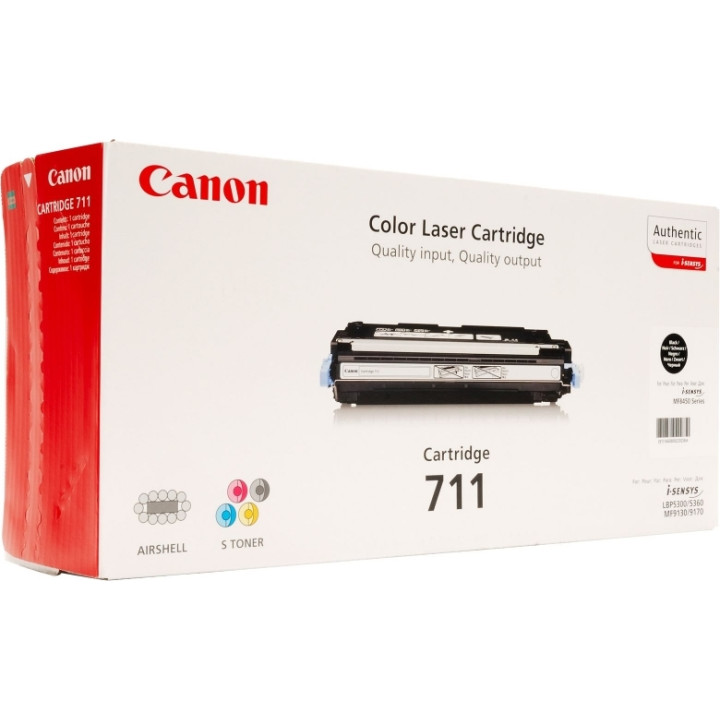Eredeti Canon Fekete Toner CRG-711B LBP-5300|LBP-5360|MF-9130|MF-9170|MF-9220|MF-9280 12K "CR1660B002AA"