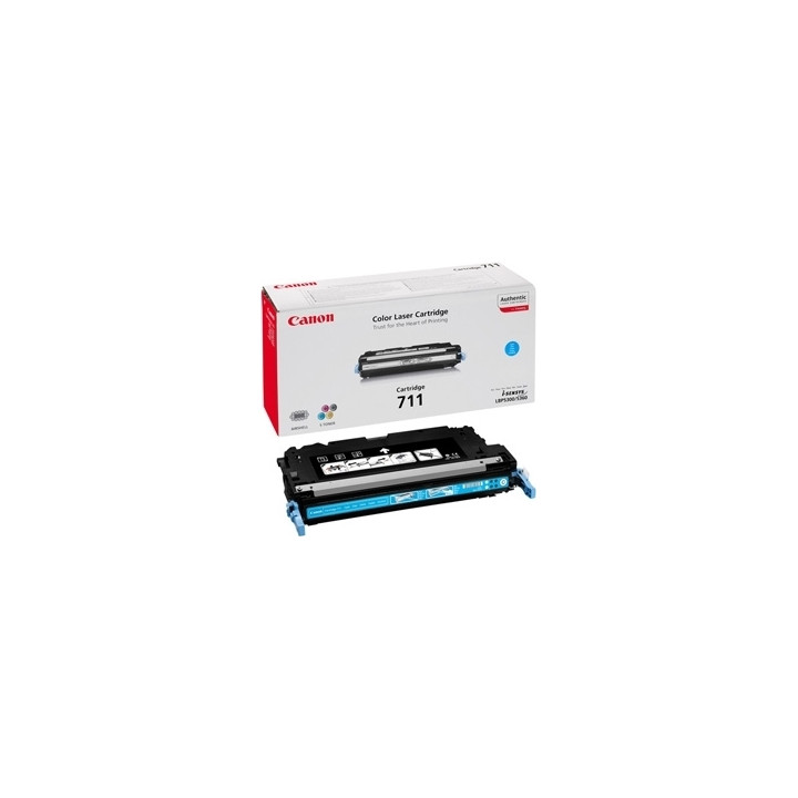 Eredeti Canon Cyan Toner CRG-711C LBP-5300|LBP-5360|MF-9130|MF-9170|MF-9220|MF-9280 6K "CR1659B002AA"