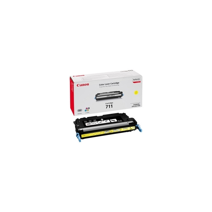 Eredeti Canon Sárga Toner CRG-711Y LBP-5300|LBP-5360|MF-9130|MF-9170|MF-9220|MF-9280 6K "CR1657B002AA"