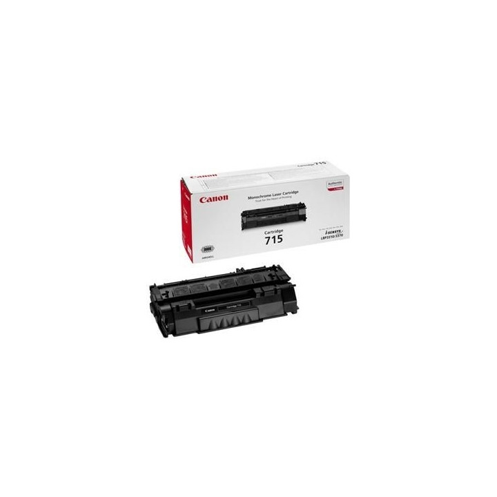 Eredeti Canon Fekete Toner CRG-715 LBP-3310|LBP-3370 4.5K "CR1975B002AA"