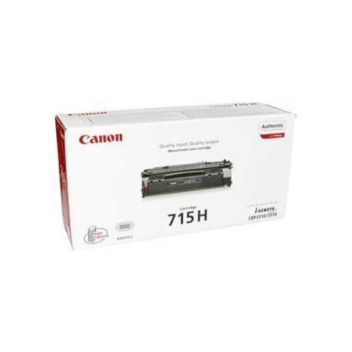Eredeti Canon Fekete Toner CRG-715H LBP-3310|LBP-3370 7K "CR1976B002AA"