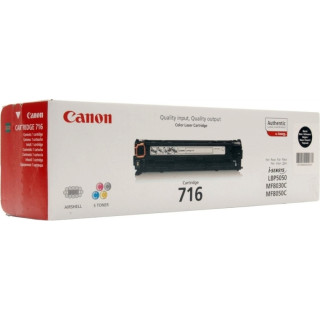 Toner Original Canon Black, CRG-716B, pentru LBP-5050|MF-8030|MF-8040|MF-8050|MF-8080, 2.3K, (timbru verde 1.2 lei) , "CR1980B00