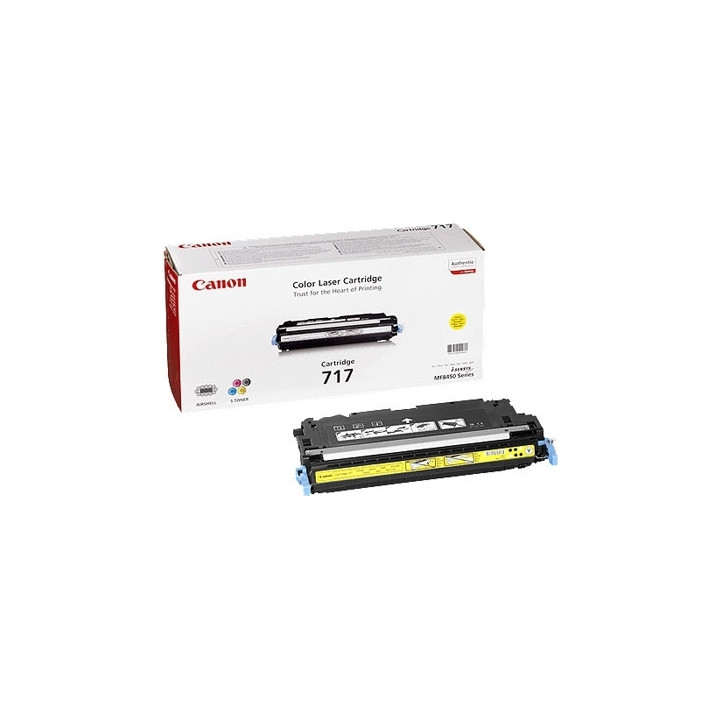 Toner Original Canon Yellow, CRG-717Y, pentru MF-8450, 4K, (timbru verde 1.2 lei) , "CR2575B002AA"