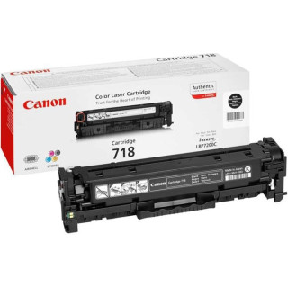 Dupla csomag eredeti Canon fekete CRG-718B LBP-7200|LBP-7210|LBP-7660|LBP-7680|MF-8330|MF-8340|MF-8350|MF-8360|MF-8380|MF-8540|M