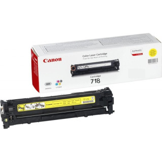 Eredeti Canon Sárga Toner CRG-718Y LBP-7200|LBP-7210|LBP-7660|LBP-7680|MF-8330|MF-8340|MF-8350|MF-8360|MF-8380|MF-8540|MF-8550|M