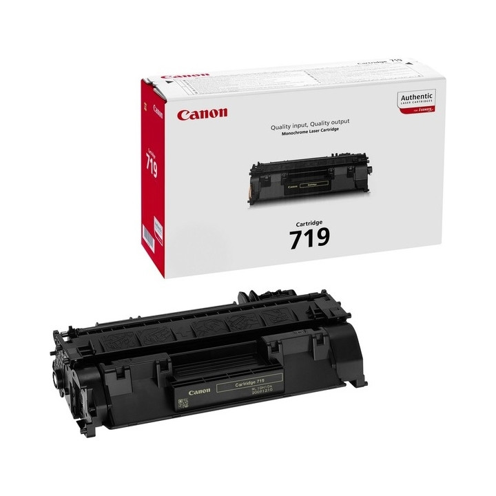 Original Canon Black Toner CRG-719 for LBP-251, LBP-252, LBP-253, LBP-6300, LBP-6310, LBP-6650, LBP-6670, LBP-6680, MF-5840, MF-