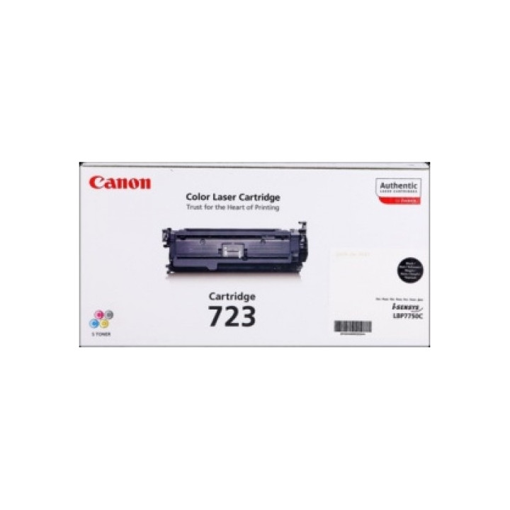 Eredeti Canon Fekete Toner CRG-723B LBP-7750-hez 5K "CR2644B002AA"