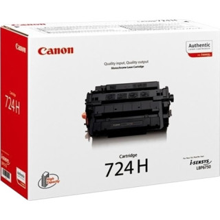 Eredeti Canon Fekete Toner CRG-724H LBP-6750|LBP-6780|MF-512|MF-515 12,5K "CR3482B002AA"