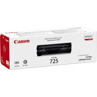 Оригинален тонер Canon Black CRG-725 за LBP-6000|LBP-6020|LBP-6030|MF-3010 1.6K "CR3484B002AA"