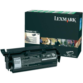 Toner Original Lexmark Black, T654X11E, pentru T650|T652|T654|T656, 36K, (timbru verde 1.2 lei) , "T654X11E"
