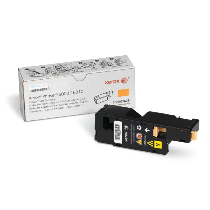 Original Xerox Yellow Toner 106R01633 for Ph 6000 | Ph 6010 | WC 6015 1K "106R01633"