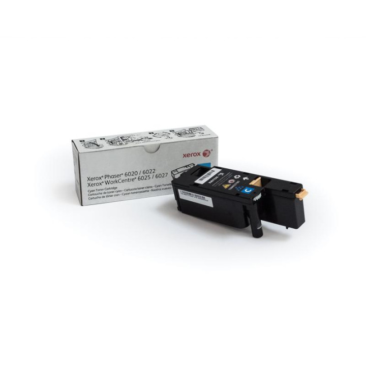 Original Xerox Cyan Toner 106R02760 for Ph 6020 | Ph 6022 | WC 6025 | WC 6027 1K "106R02760"