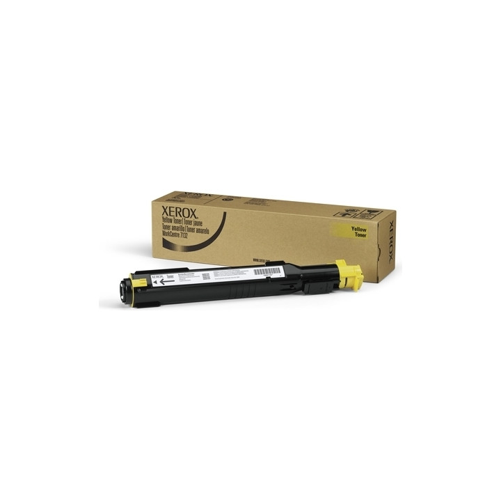 Toner Original Xerox Yellow, 006R01271, pentru WC 7132|WC 7232|WC 7242, 8K, (timbru verde 1.2 lei) , "006R01271"