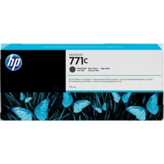 Картридж с оригинално мастило HP матово черно №771C за DesignJet Z6200 "B6Y07A"