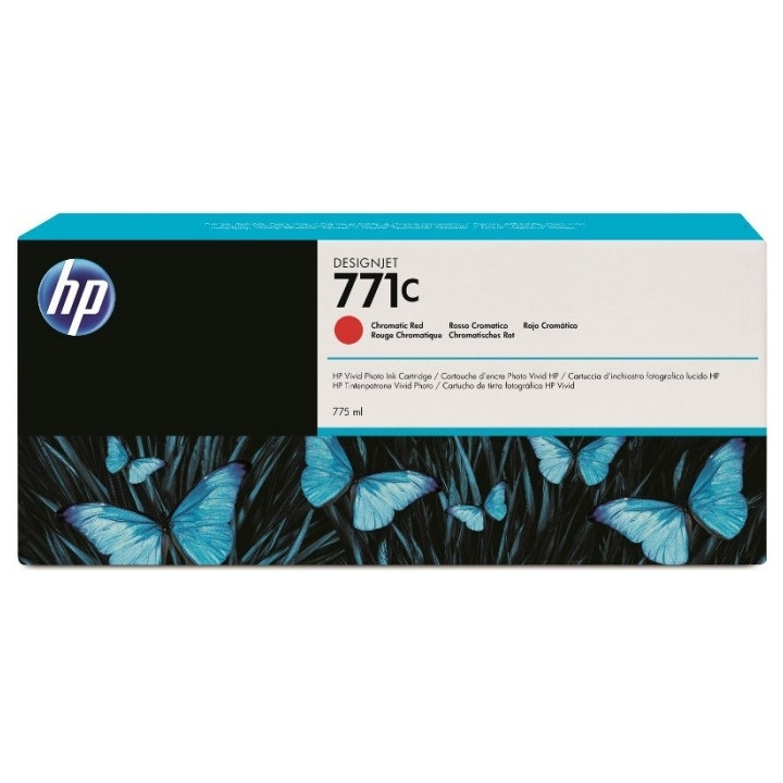 HP Eredeti Tinta Patron Piros Chromatic nr. 771C a DesignJet Z6200 "B6Y08A"