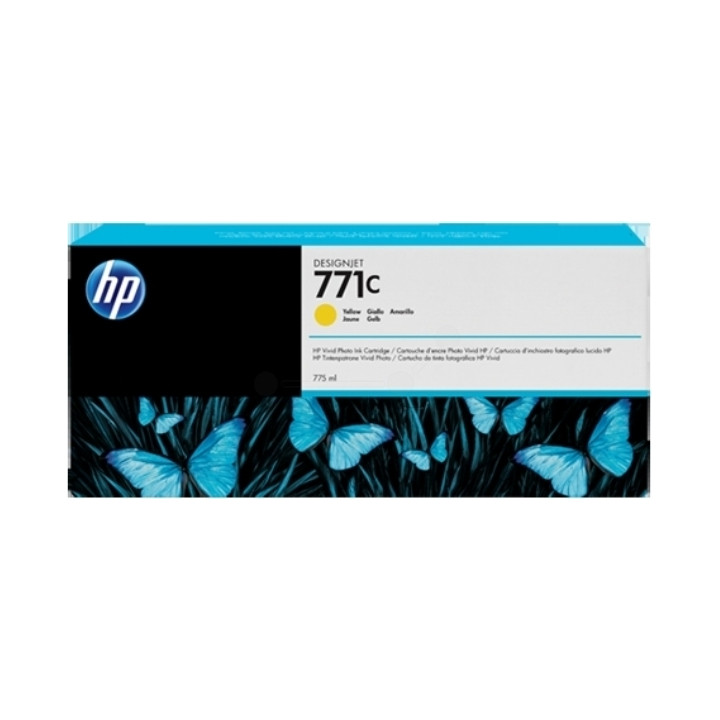 Картридж оригинално HP мастило жълт №771C за DesignJet Z6200 "B6Y10A"