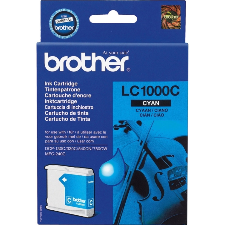 Original Brother Cyan Ink Cartridge LC1000C for DCP-130C | 330C | 540 400 "LC1000C"