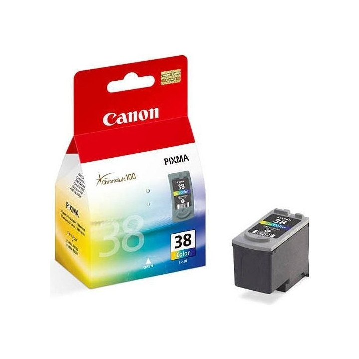 Оригинален цветен мастилен картридж Canon CL-38 за Pixma IP1800|IP2500 "BS2146B001AA"