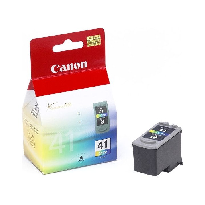 Canon CL-41 Eredeti Színes Tinta Patron Pixma IP1200|IP1300|IP1600|IP1700|IP1800|IP1900|IP2200|IP2500|IP2600|MP140|MP150|MP160|M