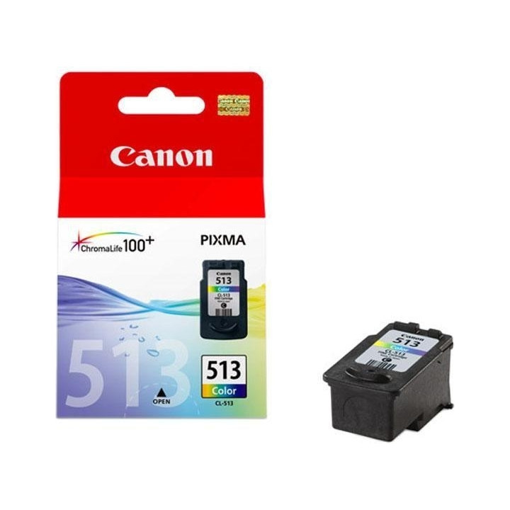 Cartus Cerneala Original Canon Color, CL-513, pentru Pixma IP2700|MP230|MP240|MP250|MP260|MP270|MP280|MP282|MP480|MP490|MP495|MX
