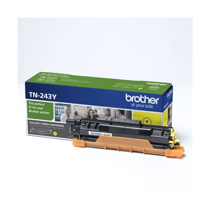 Încărcătură toner compatibilă TN243Y, 1300 filelor pentru imprimante Brother