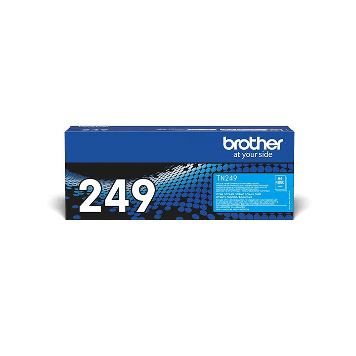 Încărcătură toner compatibilă TN249C, 4000 filelor pentru imprimante Brother (Orink white box)