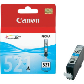 Картридж оригинално мастило Canon Cyan CLI-521C за iP3600|iP4600|MP540|MP620 "BS2934B001AA"