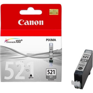Canon Eredeti Tinta Patron Szürke CLI-521G iP3600|iP4600|MP540|MP620 "BS2937B001AA"