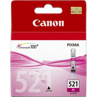 Картридж оригинално мастило Canon Magenta CLI-521M за iP3600|iP4600|MP540|MP620 "BS2935B001AA"