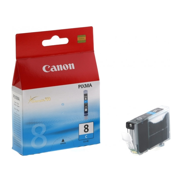 Original Canon Cyan Ink Cartridge CLI-8C for IP4200 "BS0621B001AA"