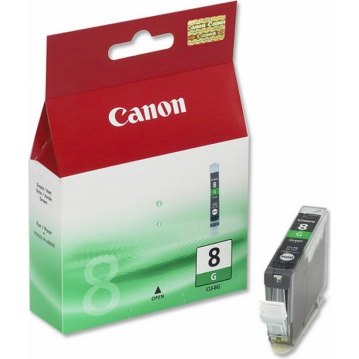 Оригинален мастилен картридж Canon Green CLI-8G за IP6700|Pro 9000 "BS0627B001AA"
