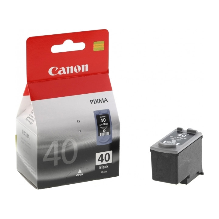 Original Canon Black Ink Cartridge PG-40 for Pixma IP1200 | IP1300 | IP1600 | IP1700 | IP1800 | IP1900 | IP2200 | IP2500 | IP260