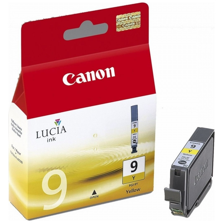 Original Canon Yellow Ink Cartridge PGI-9Y for Pixma IX7000 | MX7600 | Pro 9500 "BS1037B001AA"