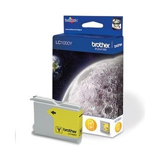 Оригинален мастилен картридж Brother Yellow LC1000Y за DCP-130C|330C|540 400 "LC1000Y"