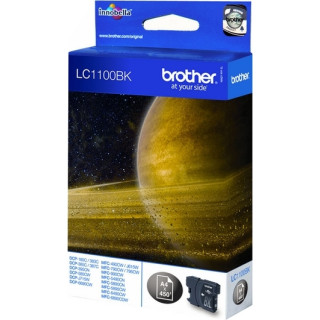 Оригинален мастилен картридж Brother Black LC1100BK за DCP-385|395|585|6690|J715|MFC-490|5490|5895|6490|6890|790 450 "LC1100BK"