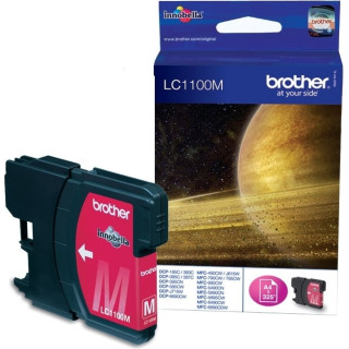 Brother Magenta LC1100M Eredeti Tinta Patron DCP-385|395|585|6690|J715|MFC-490|5490|5895|6490|6890|790 325 "LC1100M"
