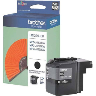 Brother Original Fekete Tintapatron LC129XLBK MFC-J6520|J6920 2.4K "LC129XLBK"