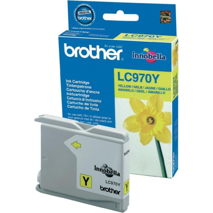 Brother Eredeti Sárga Tintapatron LC970Y DCP-135C|150C|153C|157C|235C|260C|MFC-260C 300 "LC970Y"