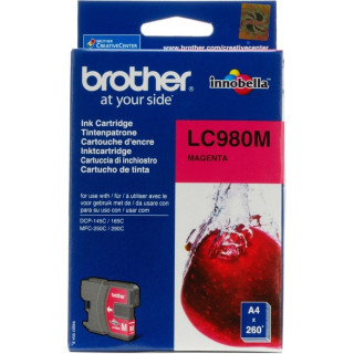 Картридж оригинално мастило Brother Magenta LC980M за DCP-145C|165C|195C|365C|375C|MFC-250C|290C|295CN 295 "LC980M"