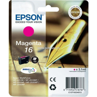 Cartus Cerneala Original Epson Magenta, T1623, pentru WF2540, , (timbru verde 0.15 lei), "C13T16234010"