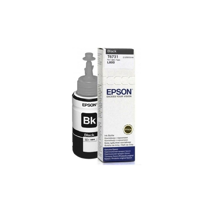 Original Epson Black Ink Cartridge T6731 for L800 "C13T67314A" (RAPO)