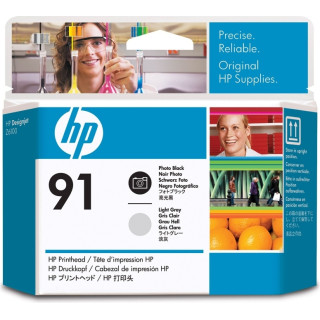 HP 91 Photo Black/Light Grey Nyomtatófej DesignJet Z6100-hoz "C9463A"