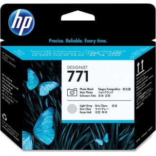 HP Eredeti Tinta Patron Világosszürke nr.771 a DesignJet Z6200-hoz "CE020A"