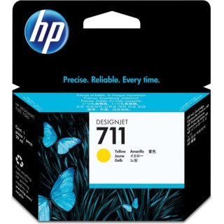 HP 711 Sárga Eredeti Tintapatron DesignJet T120|T520 "CZ132A"