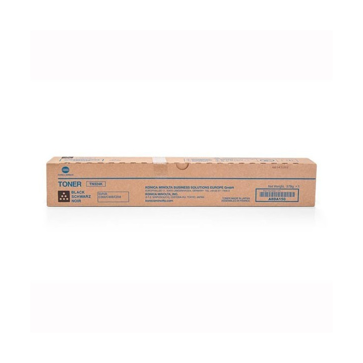 Compatible toner cartridge A8DA150, TN324K, 28000 pages for Konica Minolta printers